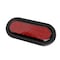 Abrams 6" Oval - 24 LED Red Stop Brake Tail Turn Trailer Light TTL-O24-R - alternate 6